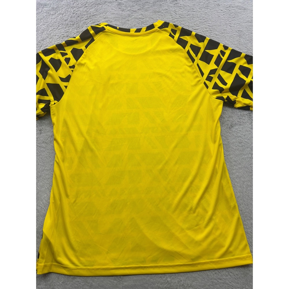 Puma Borussia‎ Dortmund BVB Warm Up Jersey Mens Large Yellow Black 781685 01 NWT - Picture 5 of 5